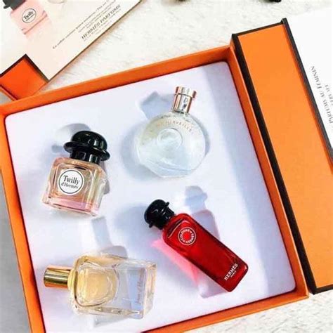 hermes miniature coffret|Hermes deluxe mini perfume.